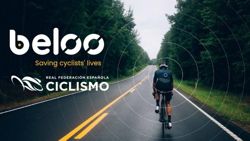 La Real Federación Española de ciclismo con Beloo.